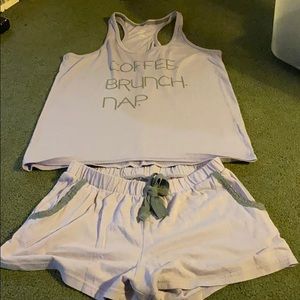 Light purple sleep set